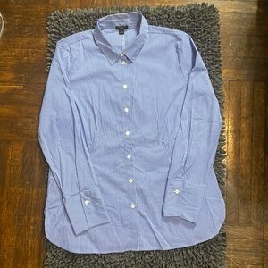 Ann Taylor Striped Relax Perfect Shirt